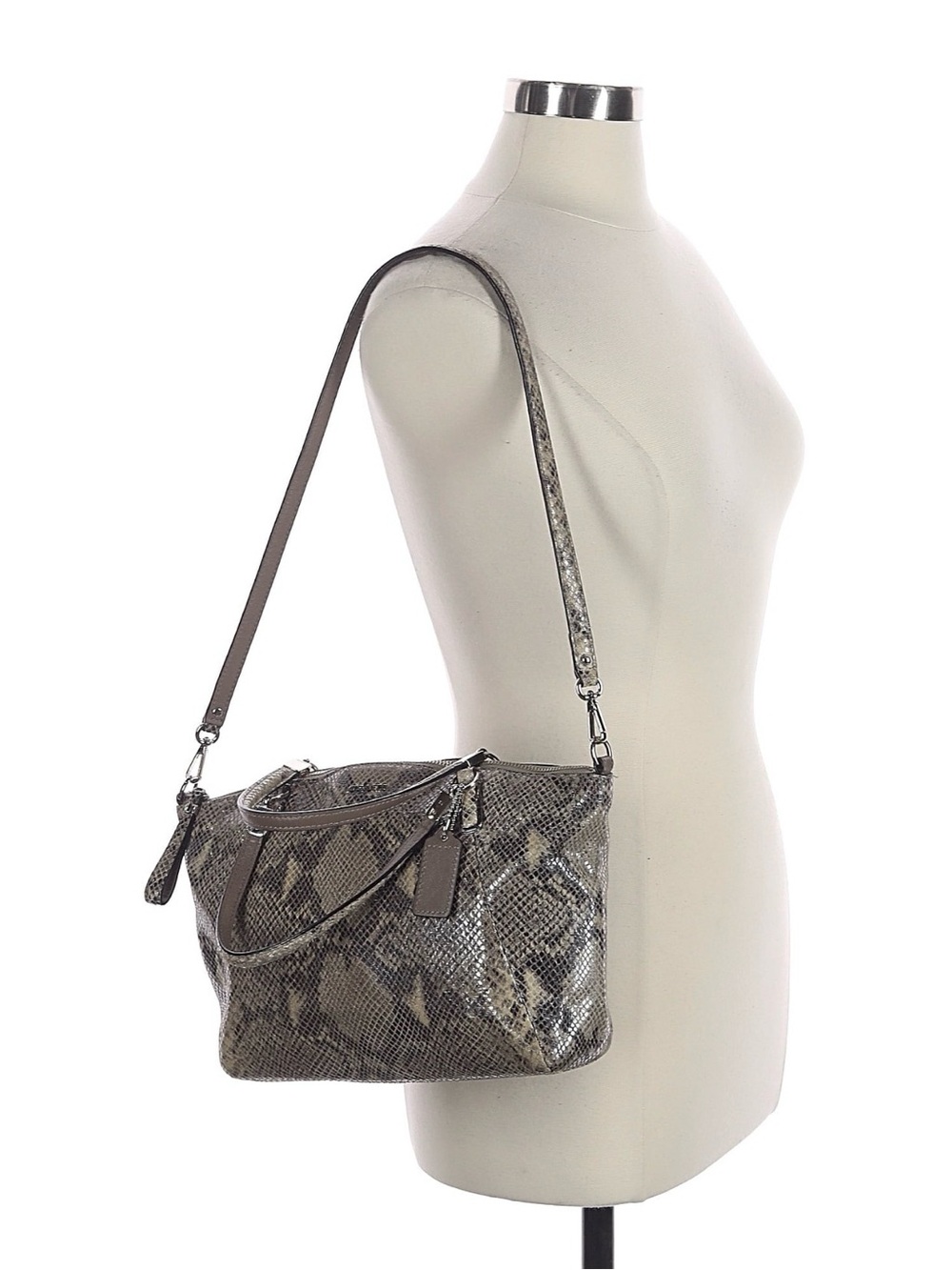 Coach Python Madison Kelsey Satchel EUC